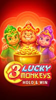 3 Lucky Monkeys Hold & Win